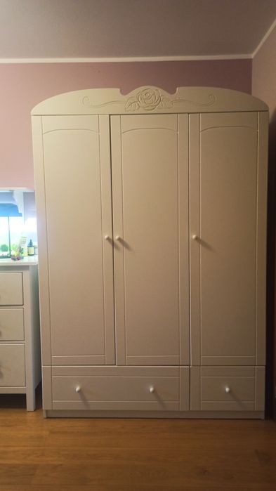 Meble dziecięce, szafa Meblik, regal, szafa, łóżko, pólka Ikea