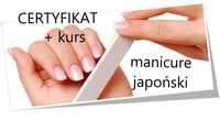 Zestaw do manicure japońskiego + kurs +certyfikat z kursu gratis