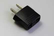 Adapter przejściówka 3 sztuki z gniazda zasilania PL na USA