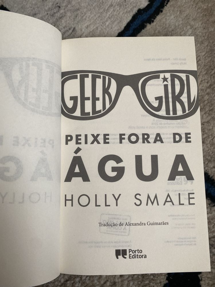 Livro Geek Girl Peixe fora de água