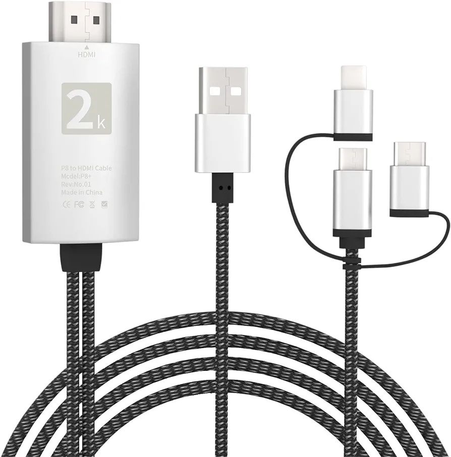 Kabel projekcyjny ze smartfona na HDMI