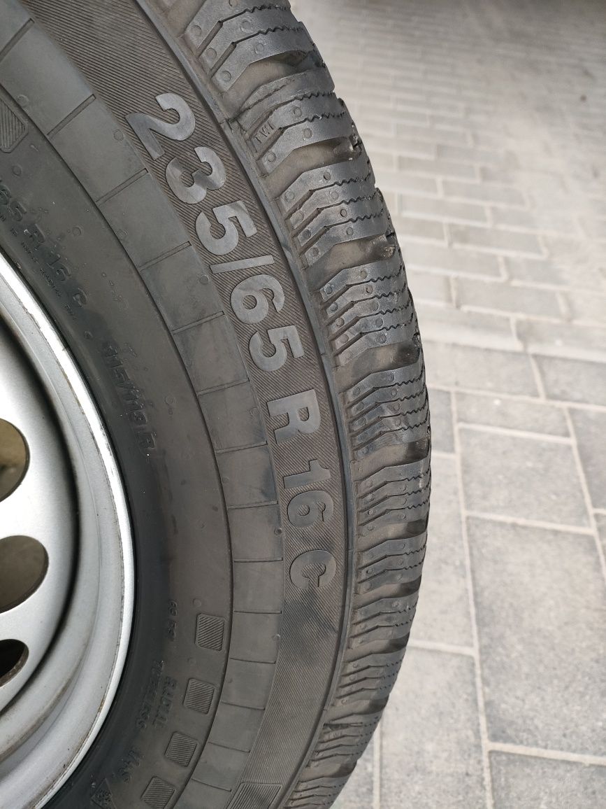 koła VW Crafter Mercedes Sprinter 6,5JX16 6X130 ET62 235/65r16 C