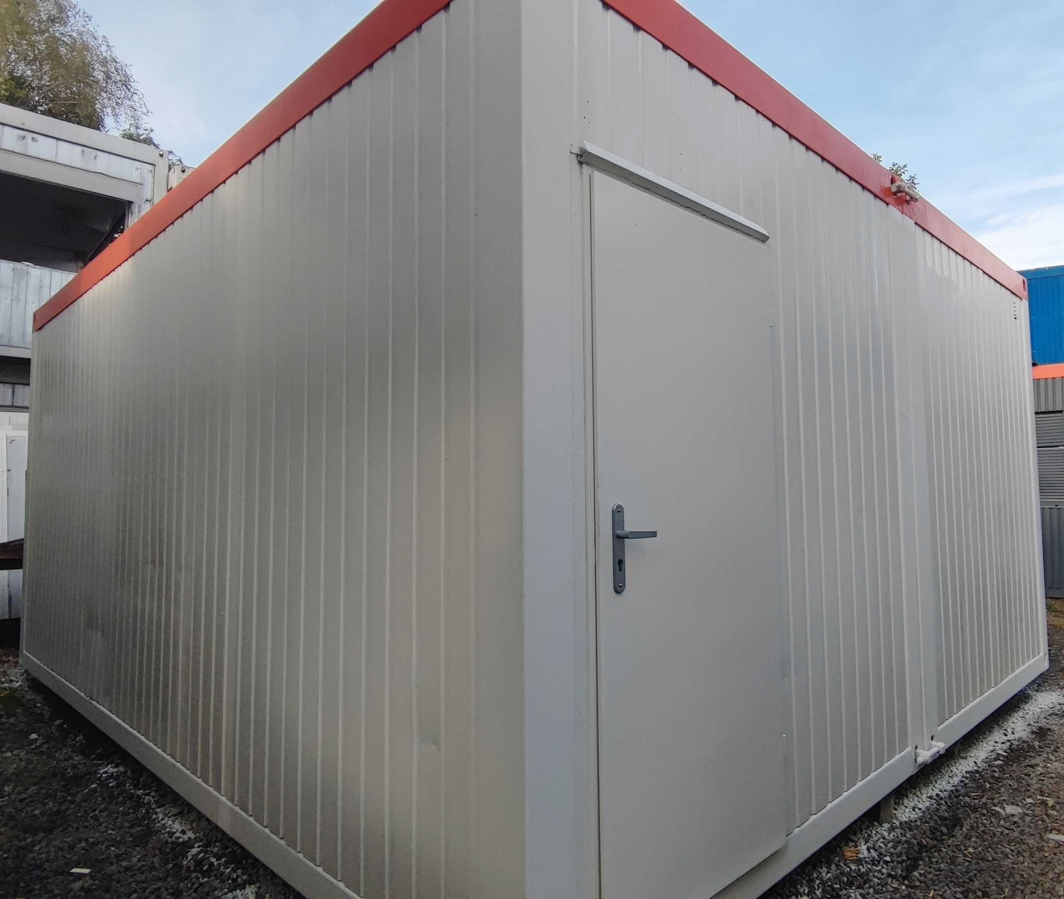 Podwójny kontener usługowy biurowy magazynowy mieszkalny 6x5m 27,40m2