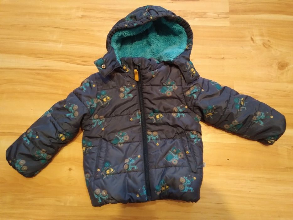Kurtka zimowa dla chłopca rozmiar 92