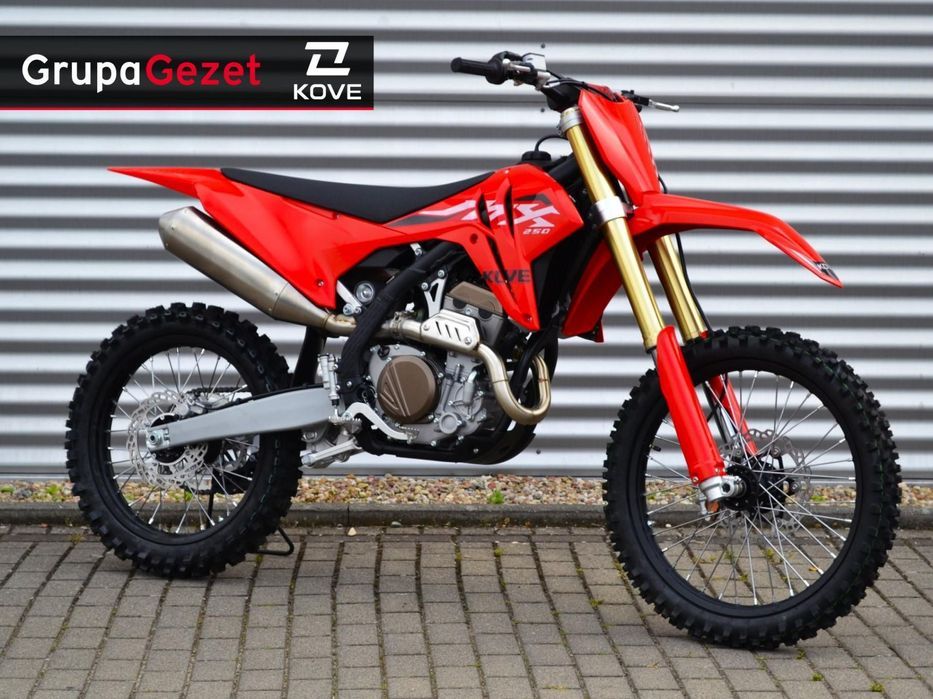 KOVE MX250 Motocykl crossowy, bez kompromisów. Wyprzedaż rocznika!