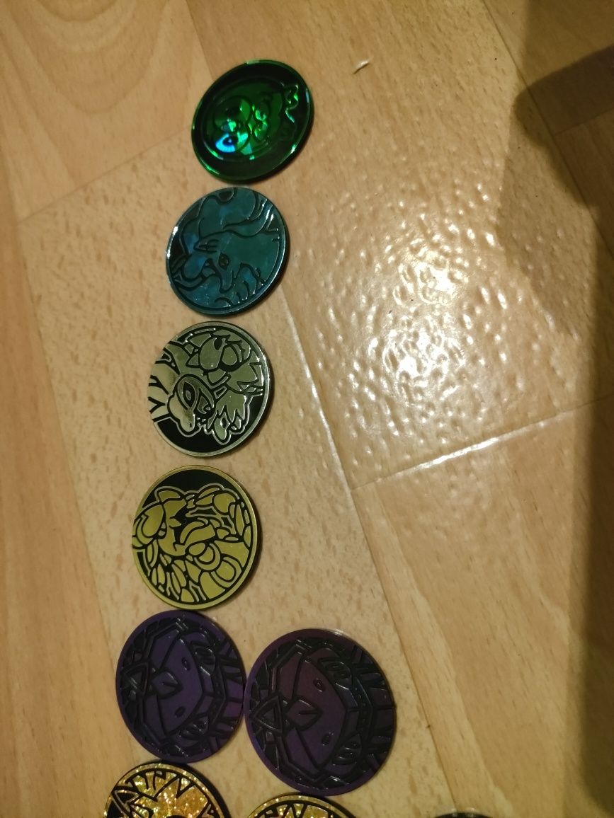 Pokemon TCG Coins 23x mały 8x duzy