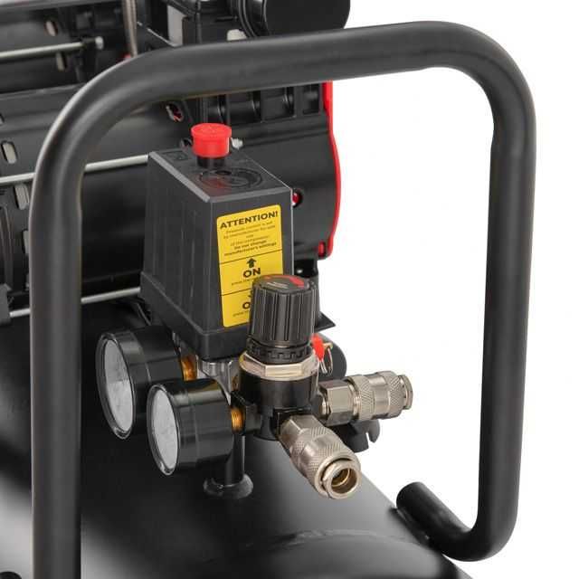 Компресор 50 л, 8 aтм, безмасляний, 4 циліндра. INTERTOOL PT-0037.