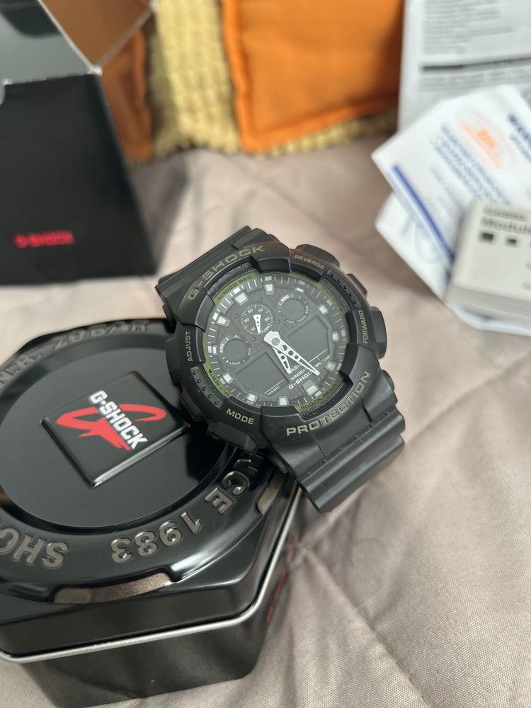 Casio G Shock GA 100L 1AER