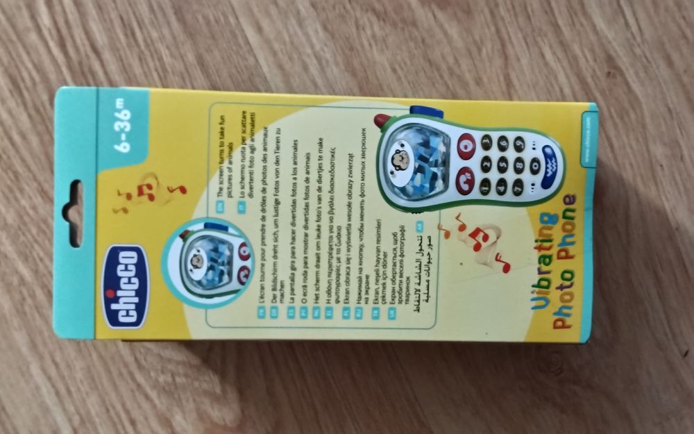 Nowy zabawkowy  telefon inteaktywny Uibrathing Photo Phone  do dzieci