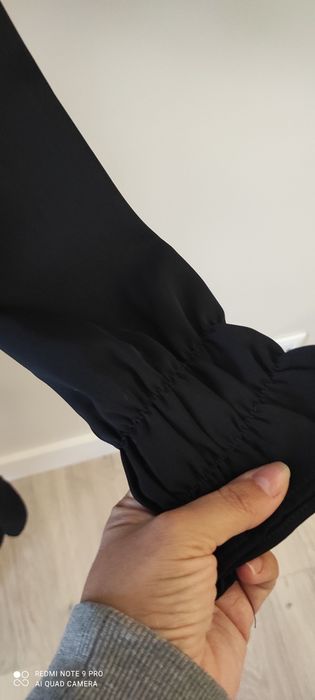 Vestido trespasse preto