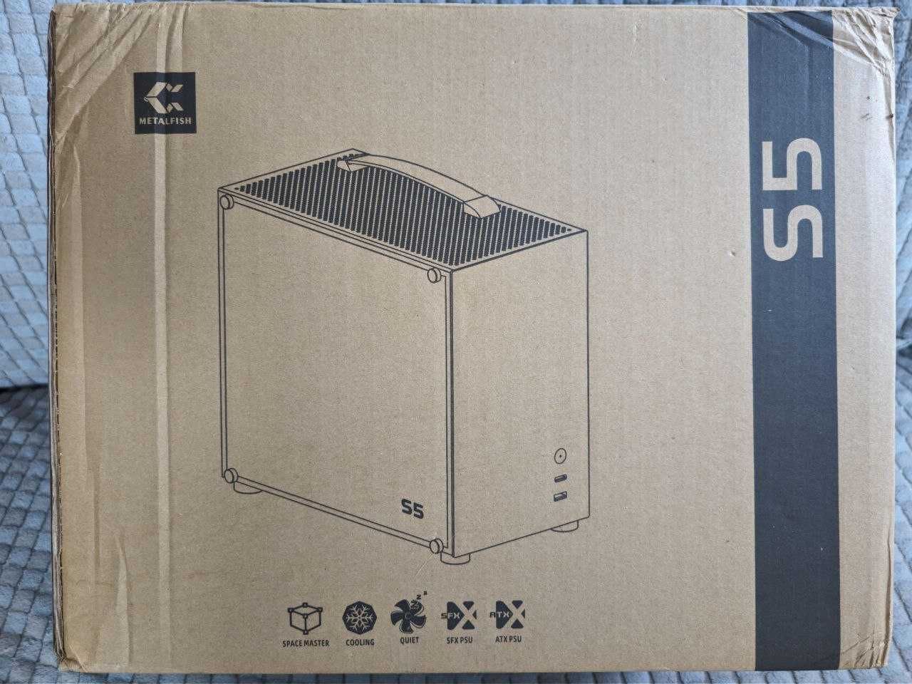 Корпус METALFISH S5 M-ATX/Mini-ITX Топ ціна