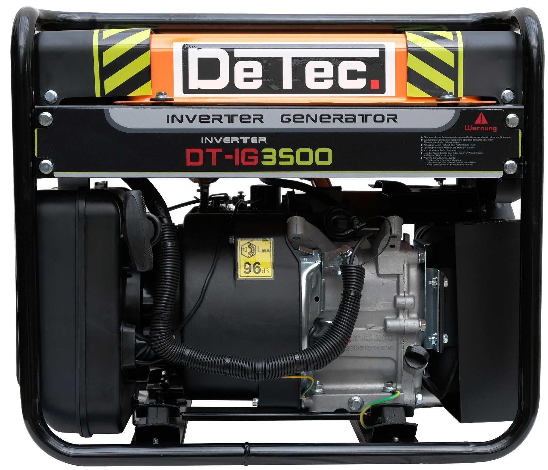 Agregat prądotwórczy - Generator - DeTec DT-IG3500 INWERTER Moc 3,5 kW