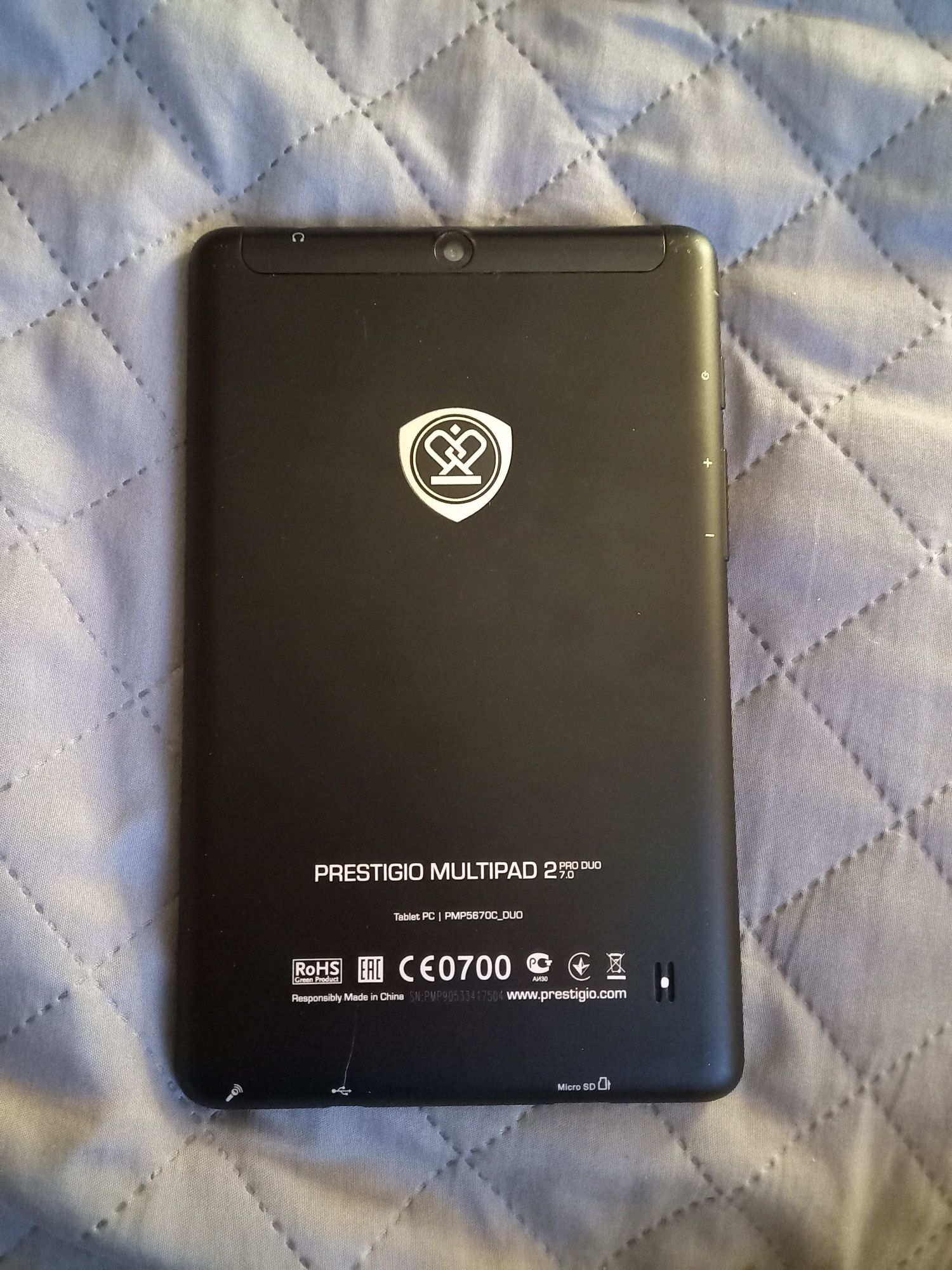 Планшет Prestigio Multipad 2 pro duo 7.0