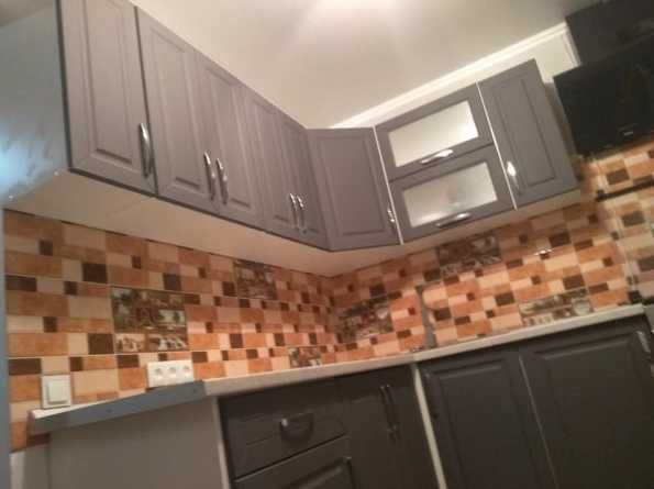 Кухня матова сіра Гамма Сучасна не дорога модульна кухня Ціни в описі!