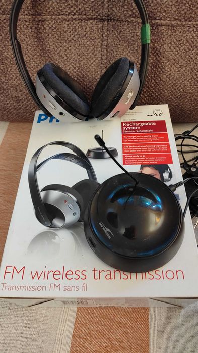 Słuchawki radiowe bezprzewodowe nauszne Philips SBC HC8440