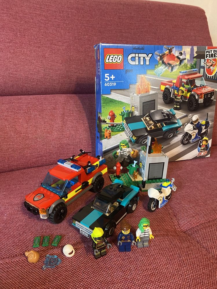 Klocki Lego city 60319 straż pożarna