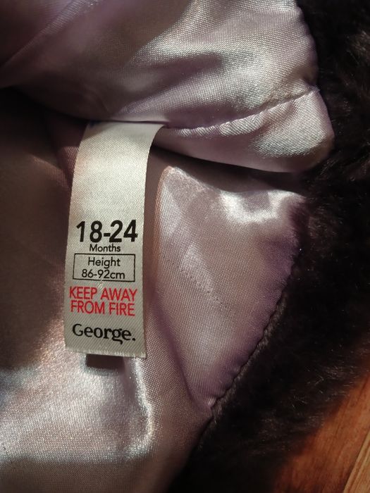 Шубка для дівчинки