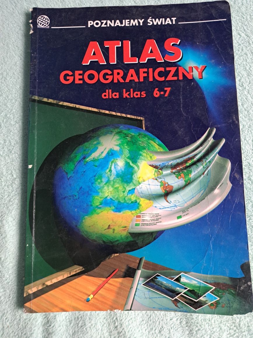 Sprzedam Poznajemy świat Atlas geograficzny dla klas 6-7