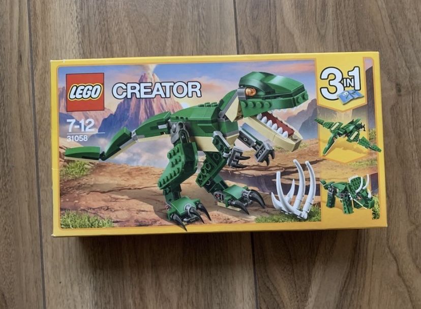 Nowe LEGO CREATOR Potężne dinozaury 31058 Dinozaur