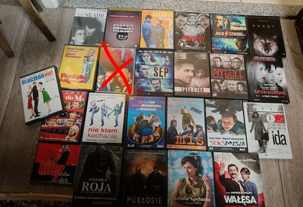 Klasyka polskiego kina 22 filmy DVD (cztery nowe zafoliowane)