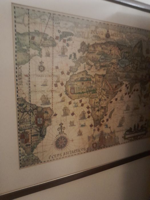 Quadro com todas as descobertas.