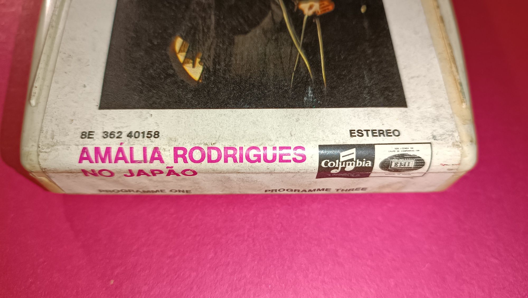 Antiga cassete cartucho 8 track tape cartridge Amália Rodrigues