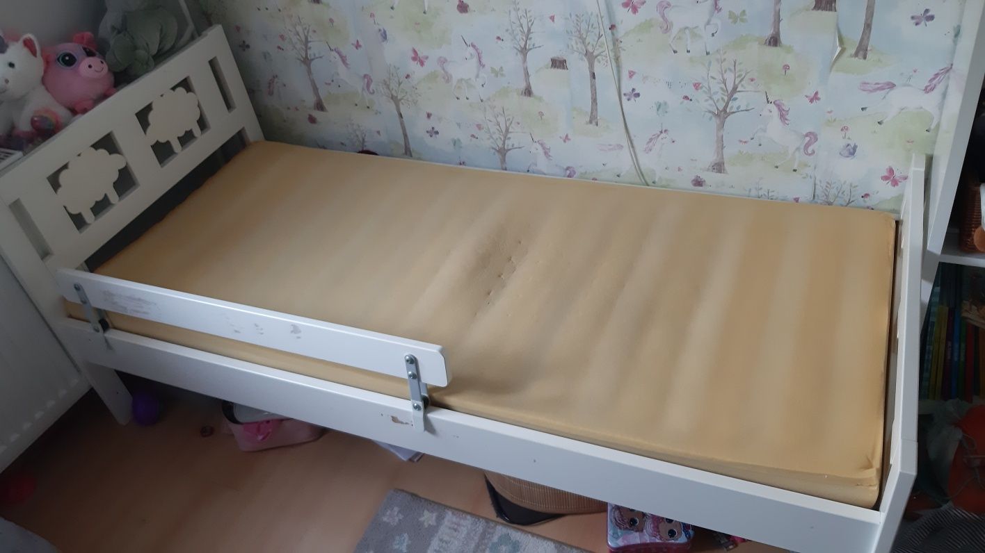 Łóżko dziecięce białe ikea