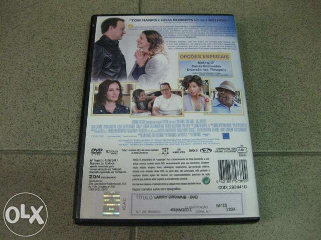 DVD "Larry Crowne" com Tom Hanks e Julia Roberts