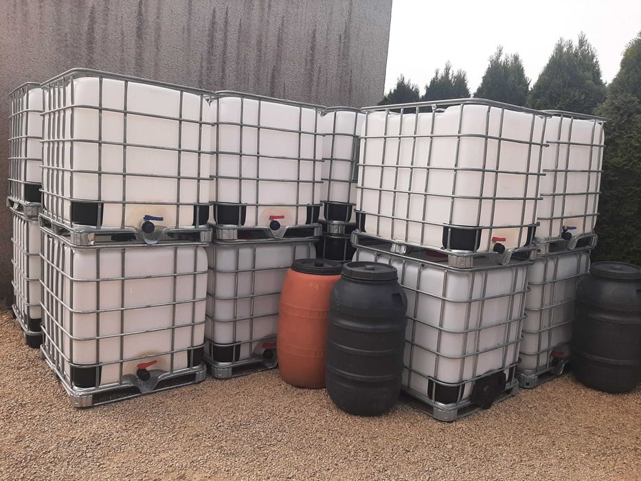 Mauzer 1000l Zbiornik Deszczówka Jak Nowy