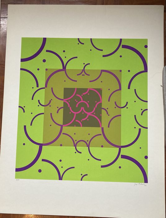 3 Serigrafias de aristas portugueses