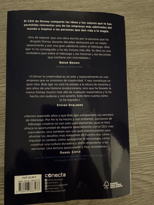Lecciones de Liderazgo Creativo - Robert Iger (CEO de Disney)