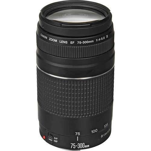Objetiva Canon EF 75-300 mm f/4-5.6 III USM’s