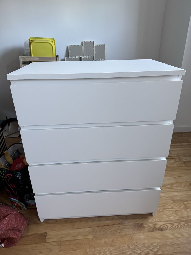 Komoda Ikea Malm 4 szuflady jak nowa