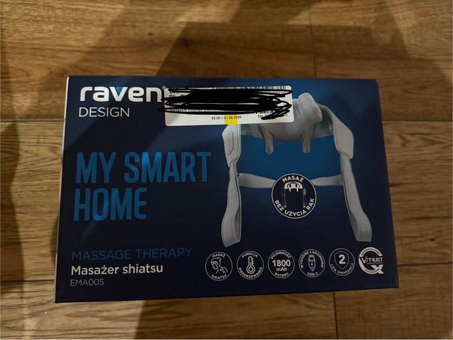 Masażer shiatsu Raven EMA005 funkcja podgrzewania