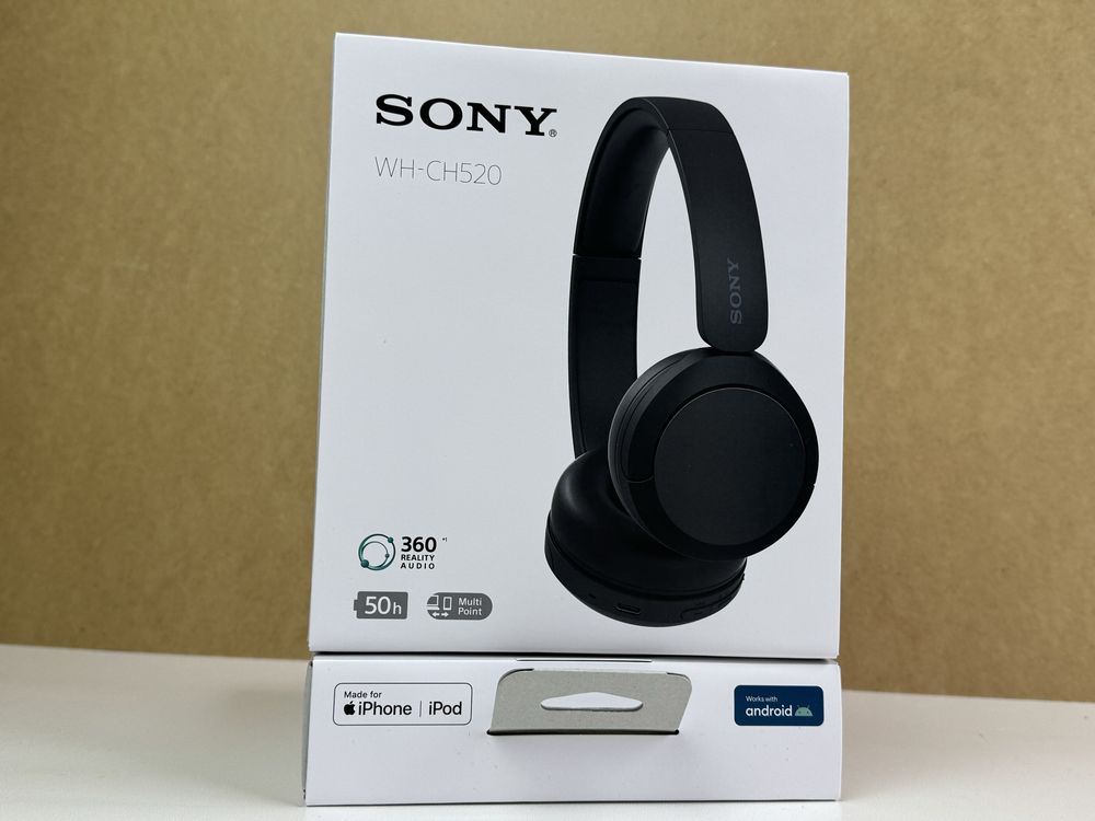 Нові навушники/гарнітура SONY WH-CH520 black