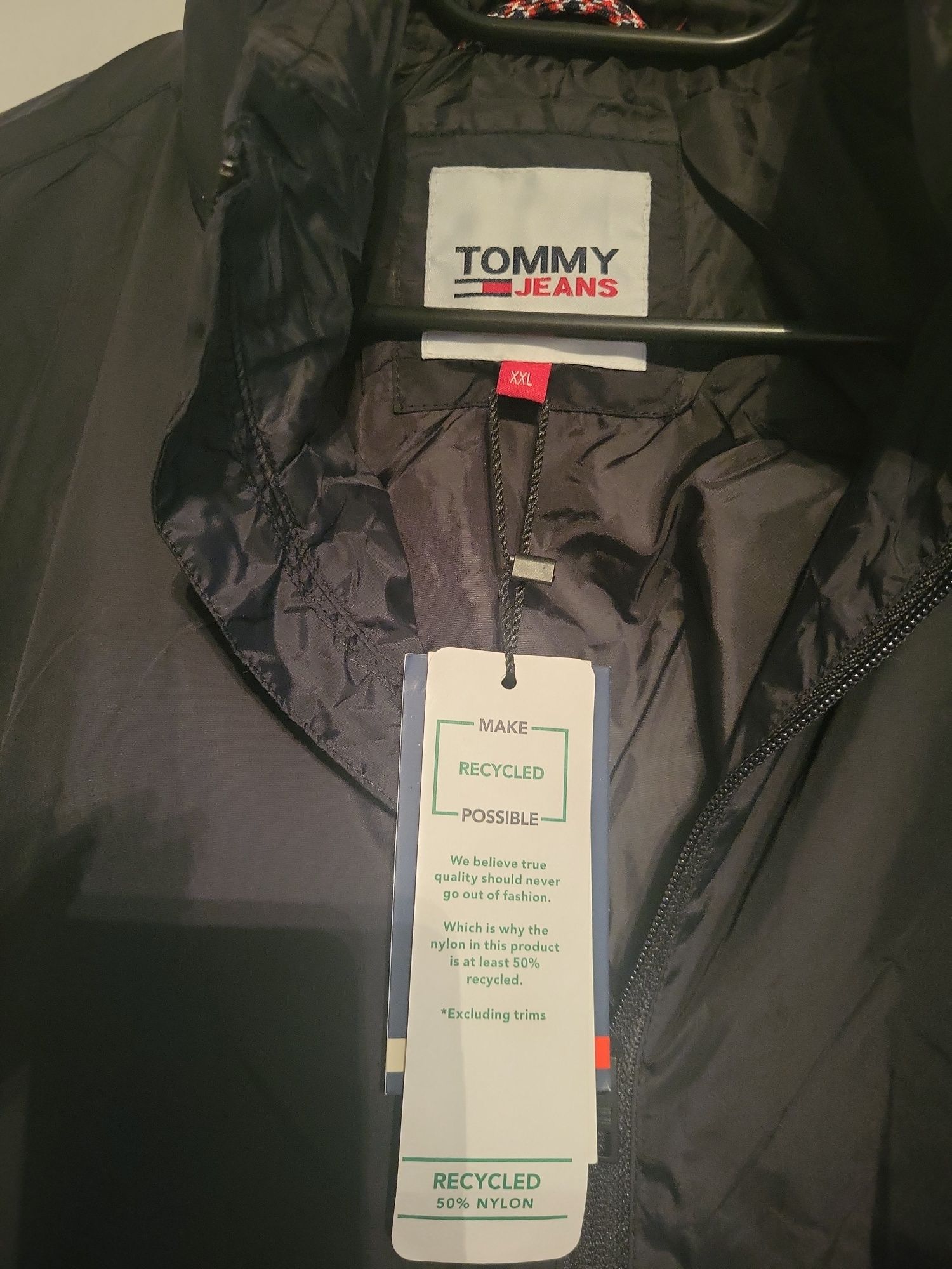 Nowa męska kurtka wiatrówka Tommy Jeans