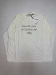 Лонгслів Acne Studios Washed White Oversized S M ERD Vetements