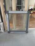 Janela oacilobatente pvc 1 fokha cor 7012 (conza rato)