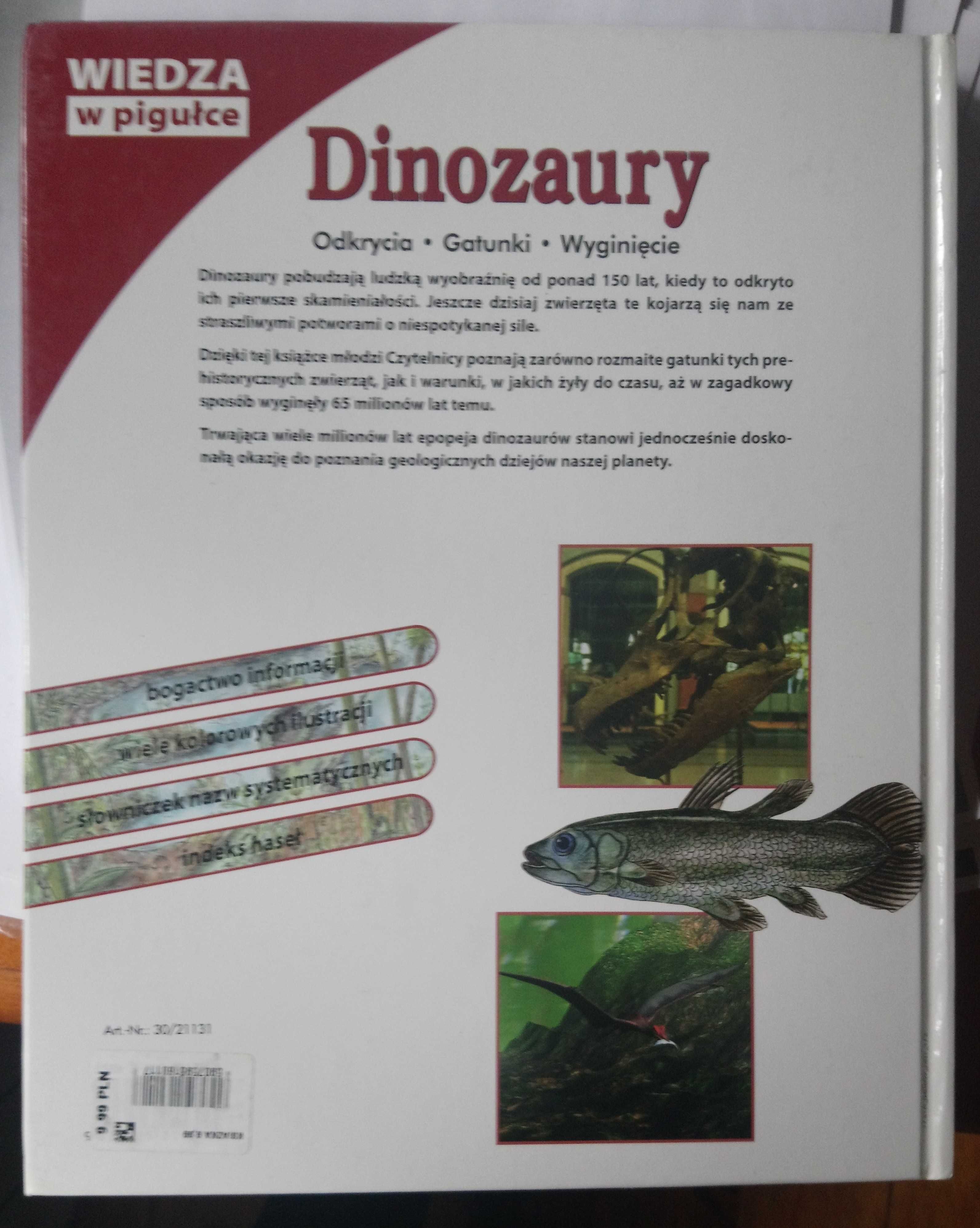 Książka Dinozaury-wiedza w pigułce
