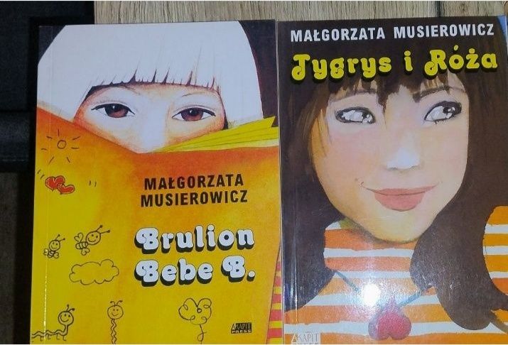 Brulion bebe Tygrys i róża Jeżycjada Małgorzata Musierowicz