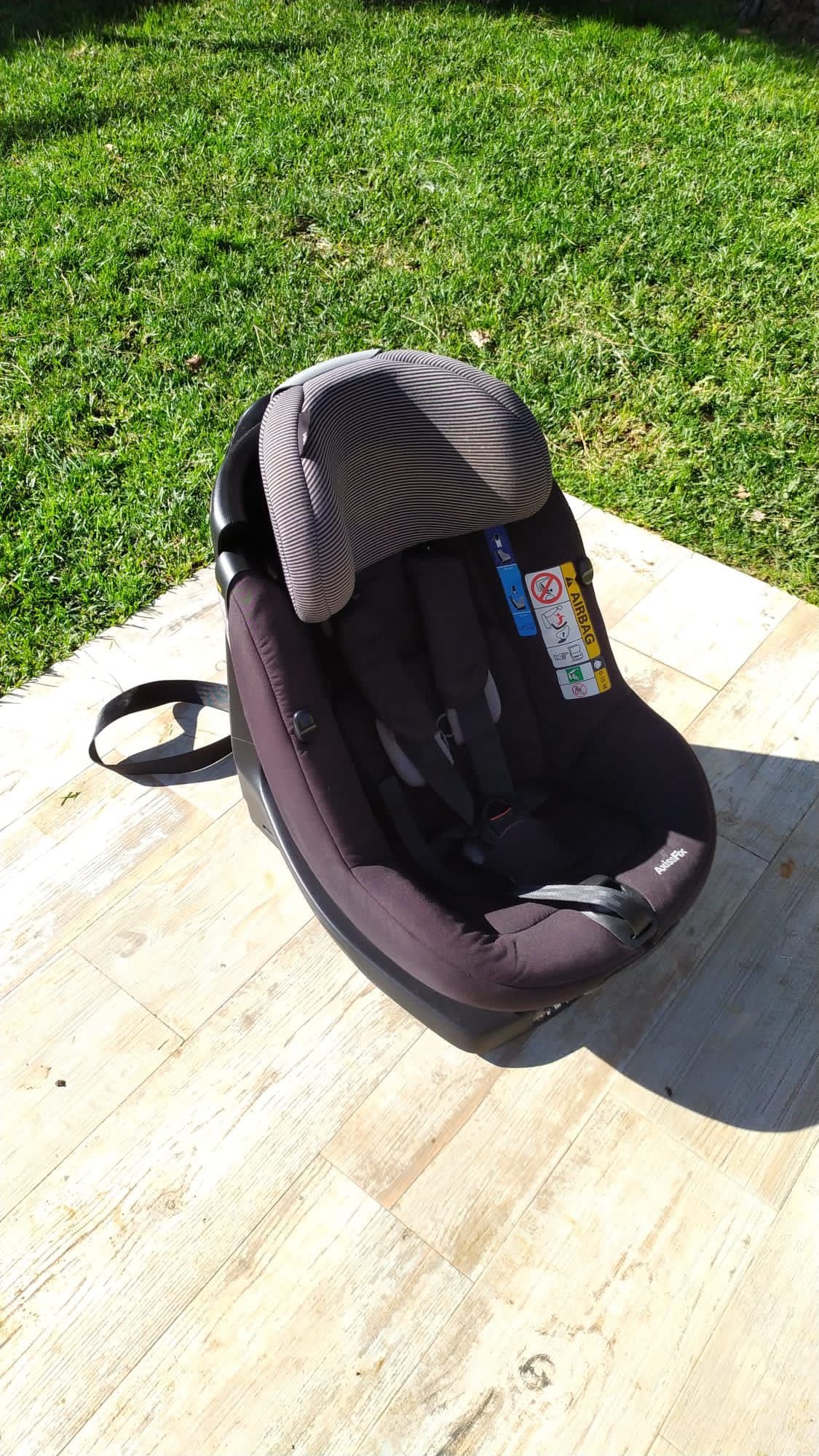 Bebé confort cadeira auto AXissFix isofix - 360- preta