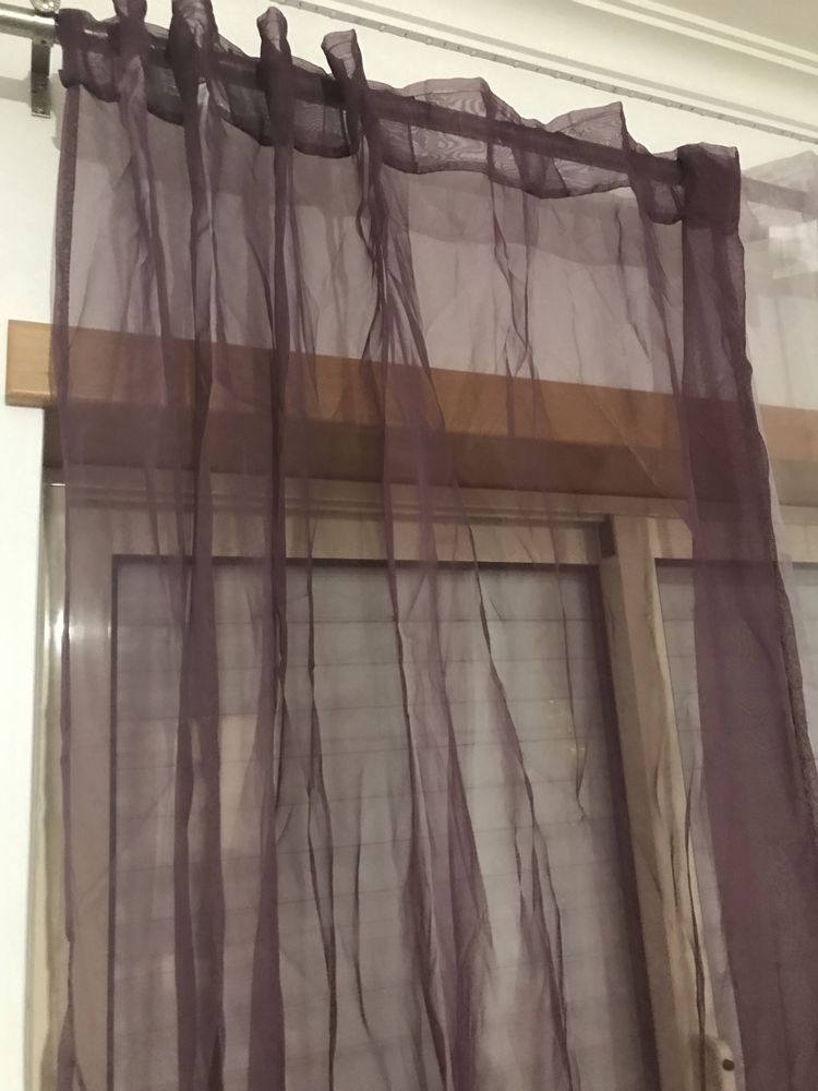 Cortinados em organza