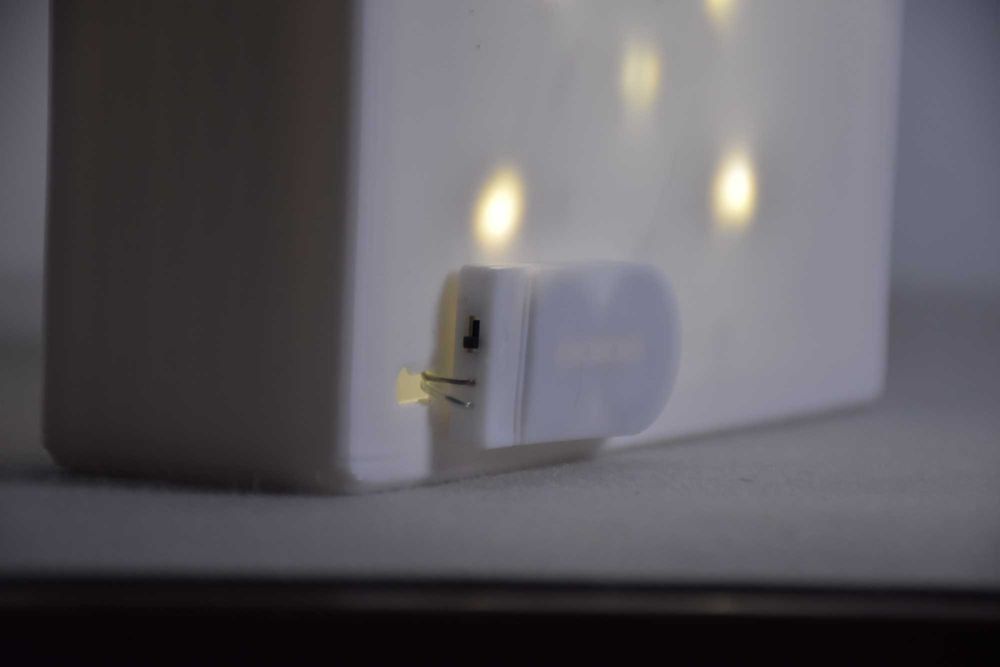 Caixa de luz de Natal de presépios com Jesus, com RGB ou cor branca