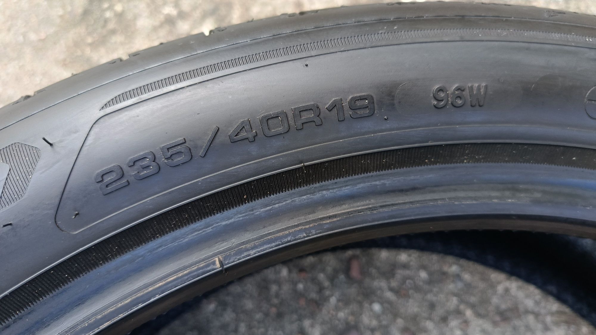 4 x DEMO jak NOWE Goodyear Eagle F1 Asymetric 6 235/40/19 96W 2024rok