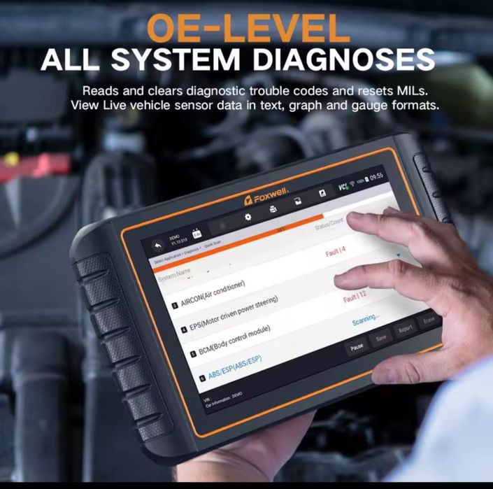 Máquina diagnóstico auto profissional Foxwell GT75 TS