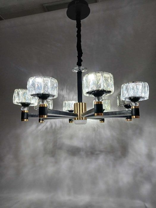 Люстра кришталева Sirius Ш 1299/8 (80W) led