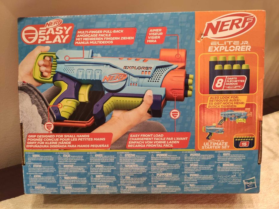 Vendo Nerf Elite Jr explorer NOVA - caixa lacrada.