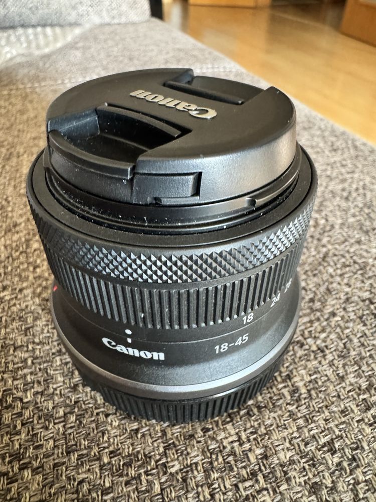 Lente Canon RF-S 18-45mm F4.5-6.3 IS STM – Como Nova!