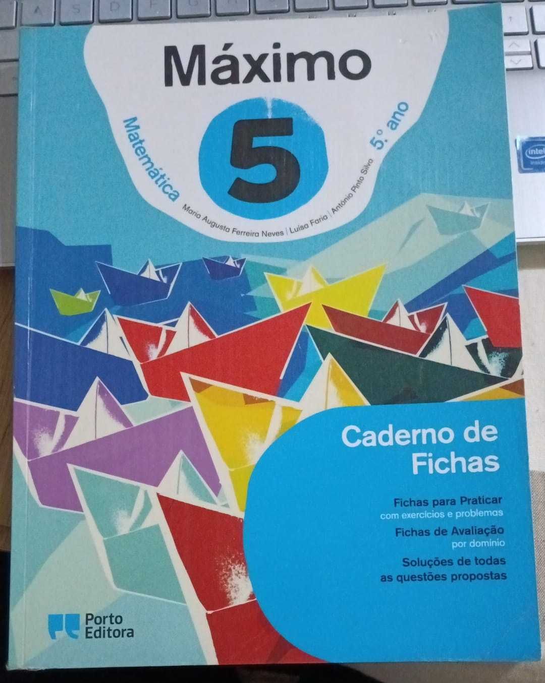 Matemática 5.º ano - caderno de fichas