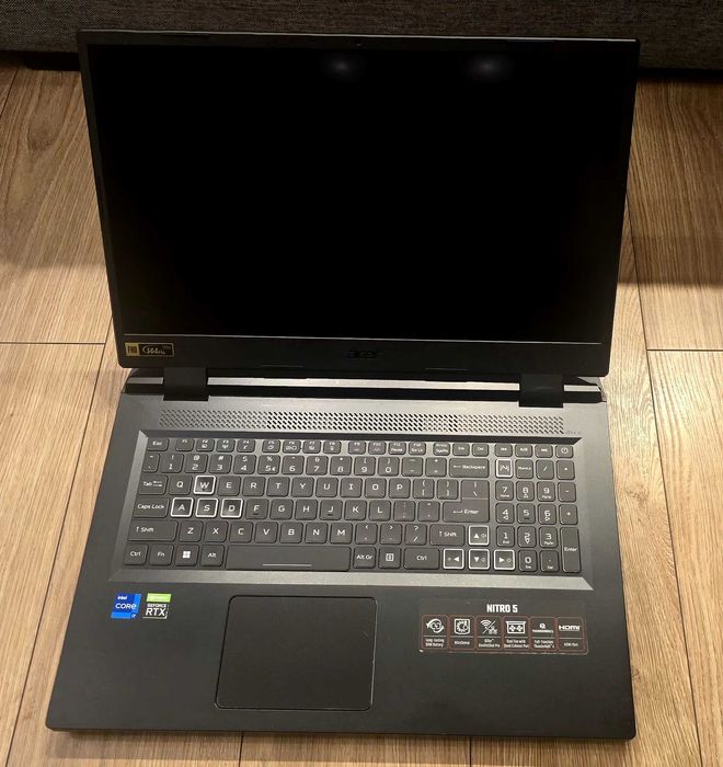 Laptop Acer Nitro 17,3", i7-12700H/32GB/512/Win11x RTX 3060, 144HZ,1TB
